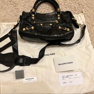 balenciaga Mini City （black
